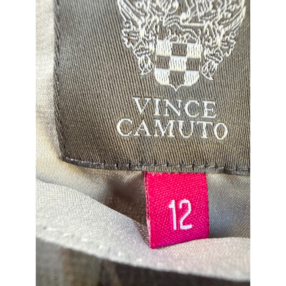 Vince Camuto Gray Prism Geometric Dress Size 12 New With Tags in Green - Picture 2 of 6